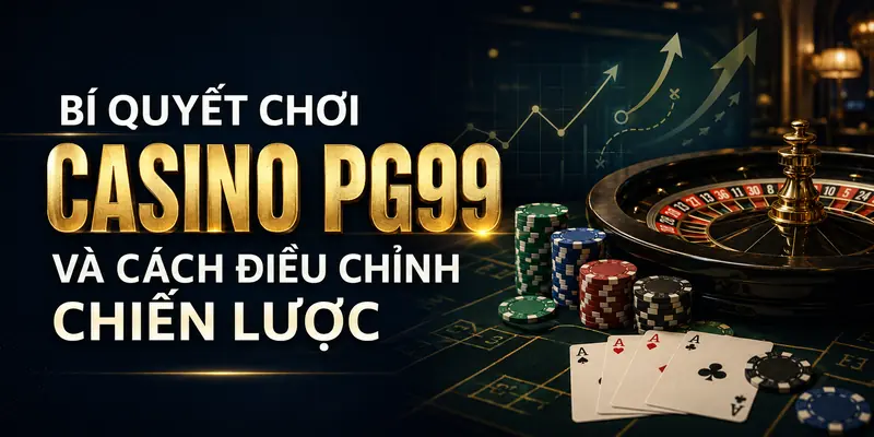 Bí quyết chơi casino PG99 và cách điều chỉnh chiến lược